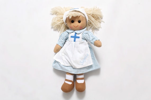 nurse rag doll