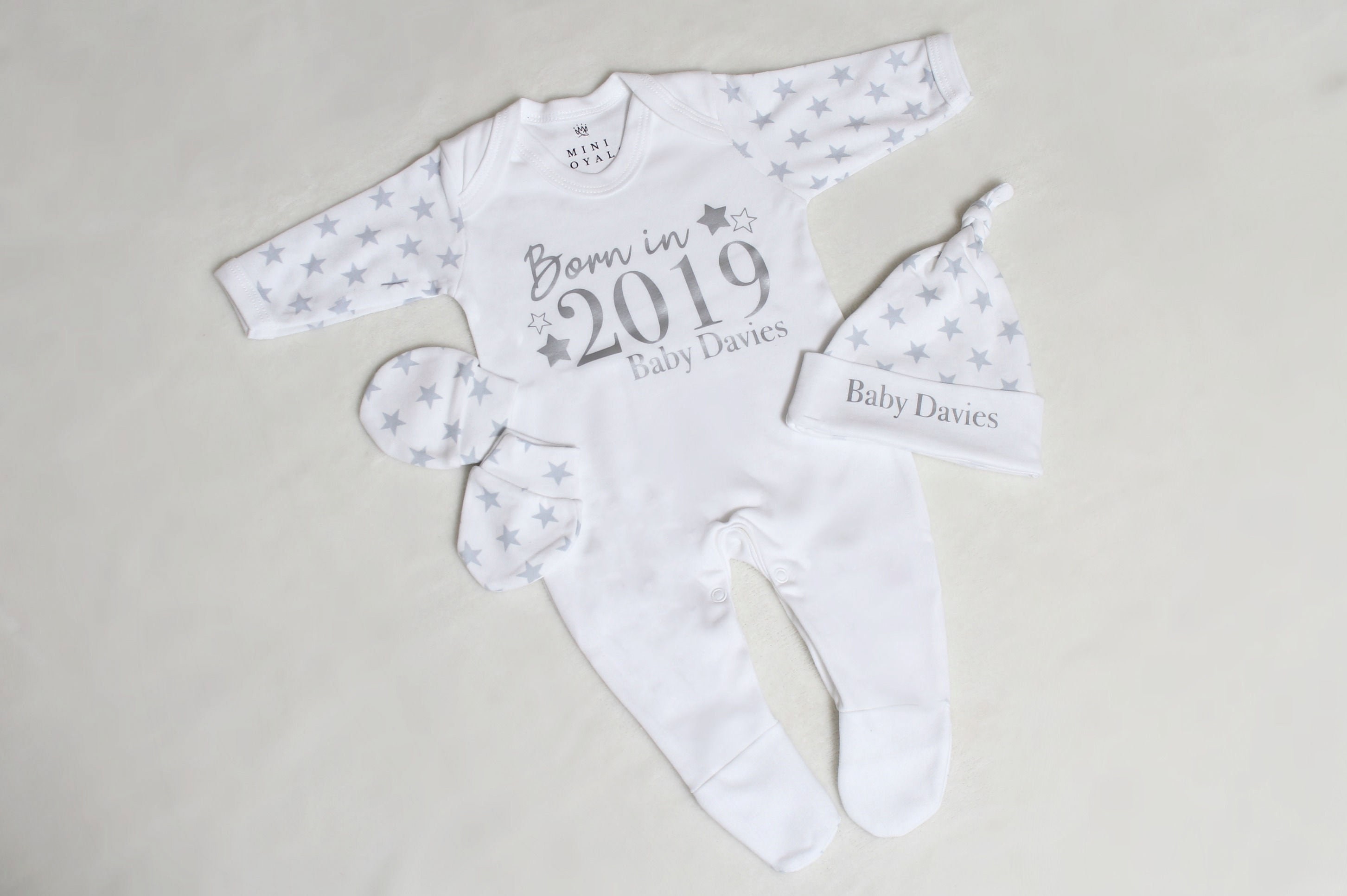 born in 2019 romper