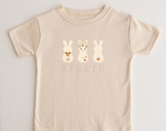 Personalised Easter Bunny T-shirt: Kids' Easter Egg Hunt Top