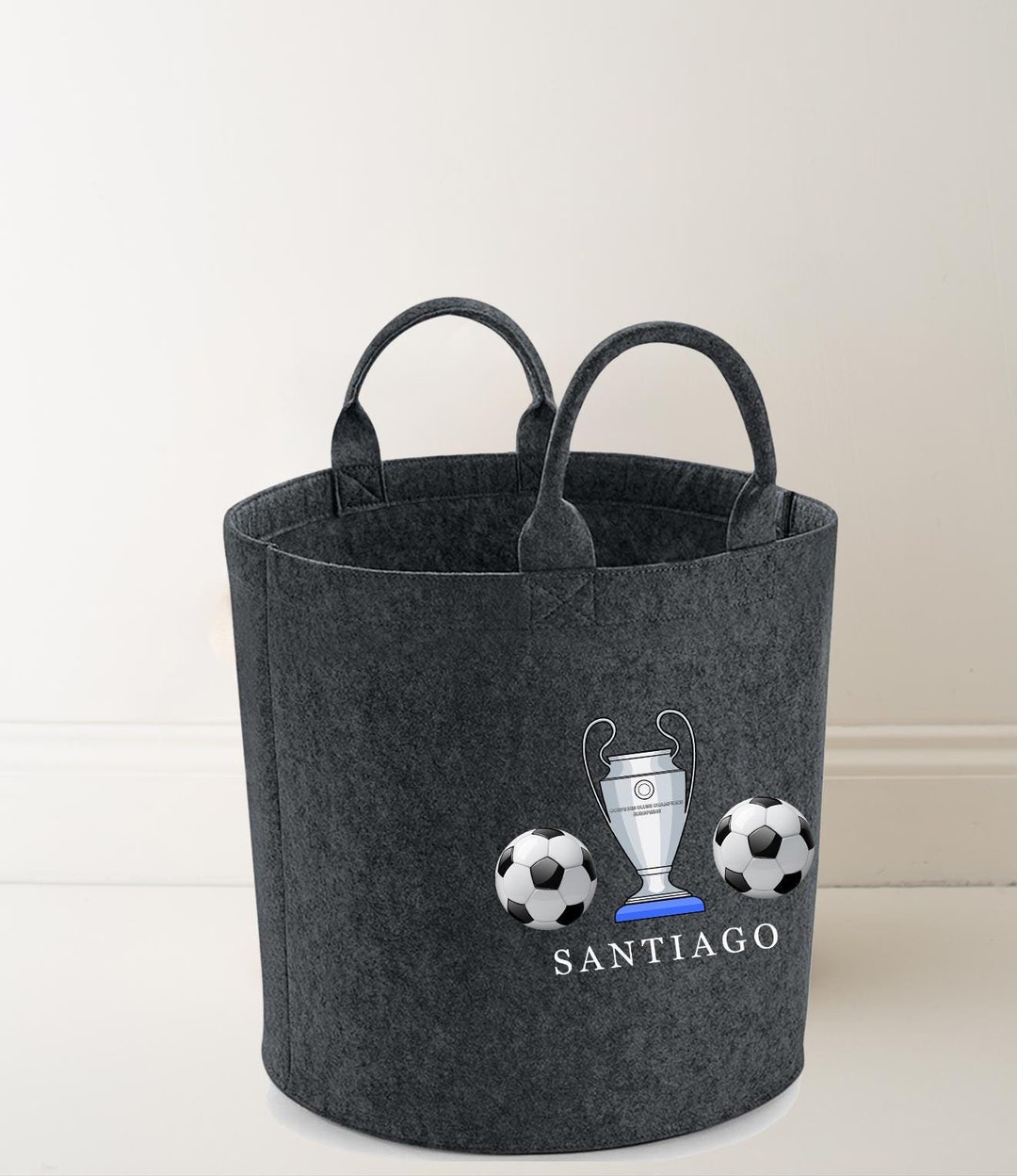 Personalised Football Children's Storage , Toy Tub, Storage Basket, Toy ...