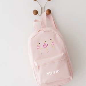 Sac à dos ballerine personnalisé, cartable, sac à dos pour tout-petits, garçons filles, enfants garçons filles, sac de danse, autres couleurs, sac bébé, sac pour chaussons de danse