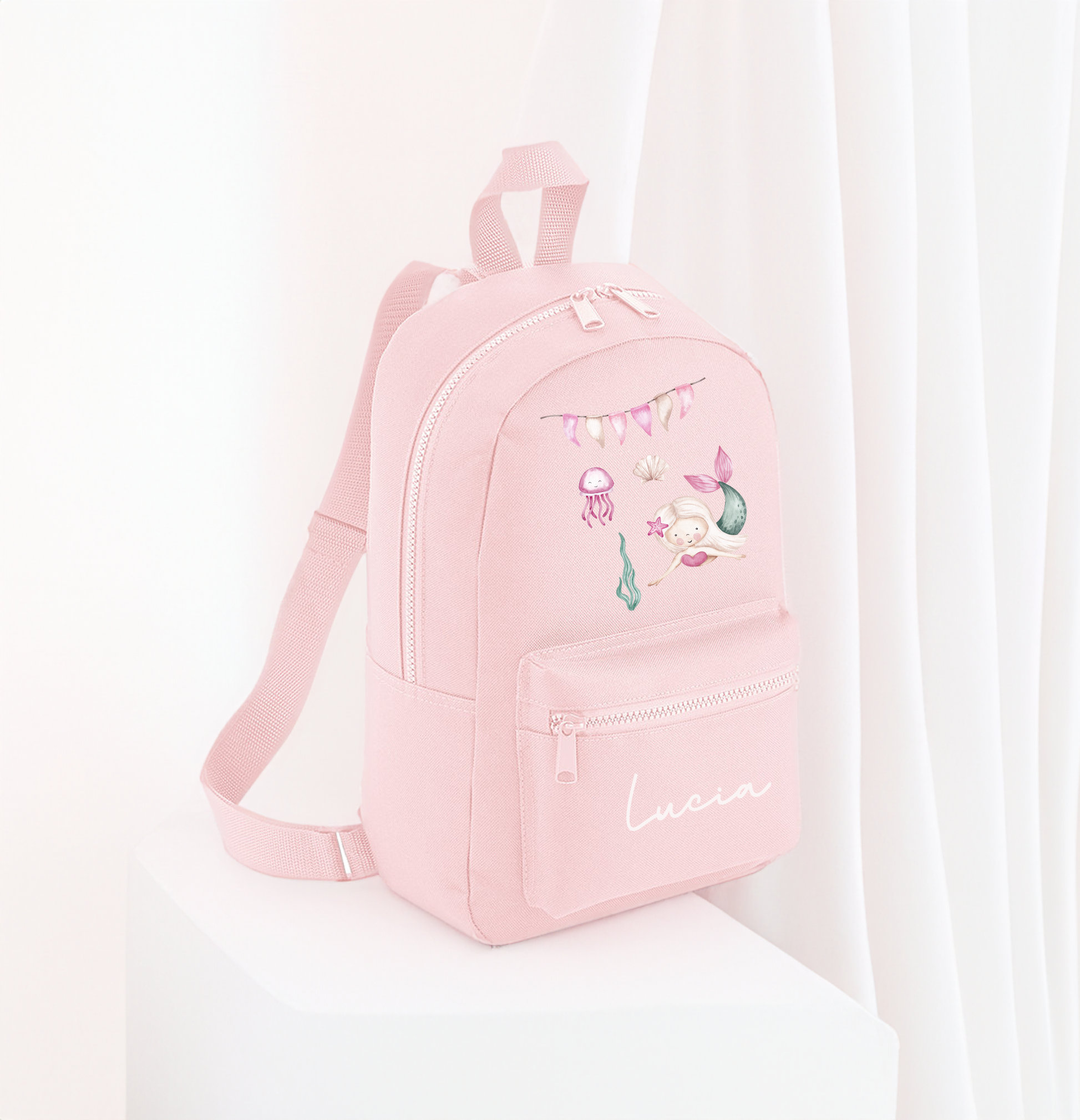 Personalised Rucksack, Mermaid Backpack, School Bag, Toddlers Rucksack ...