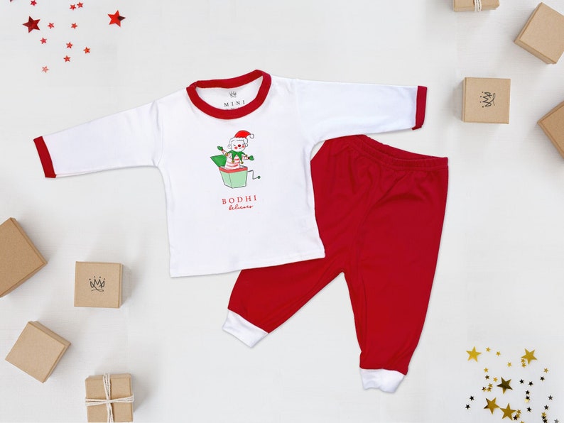 Girls Boys Nightwear Christmas Gifts Believes Children/'s Christmas Pyjamas Traditional Toys Personalised Christmas Pyjamas