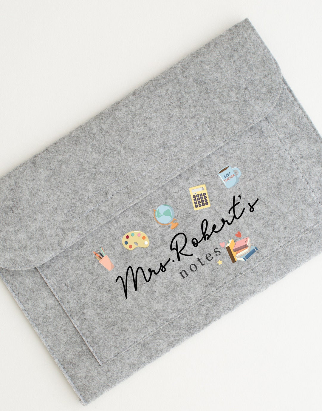 Fse Notes Personalised Teacher Gift, Teachers Notes Folder, Thank You Teacher ...