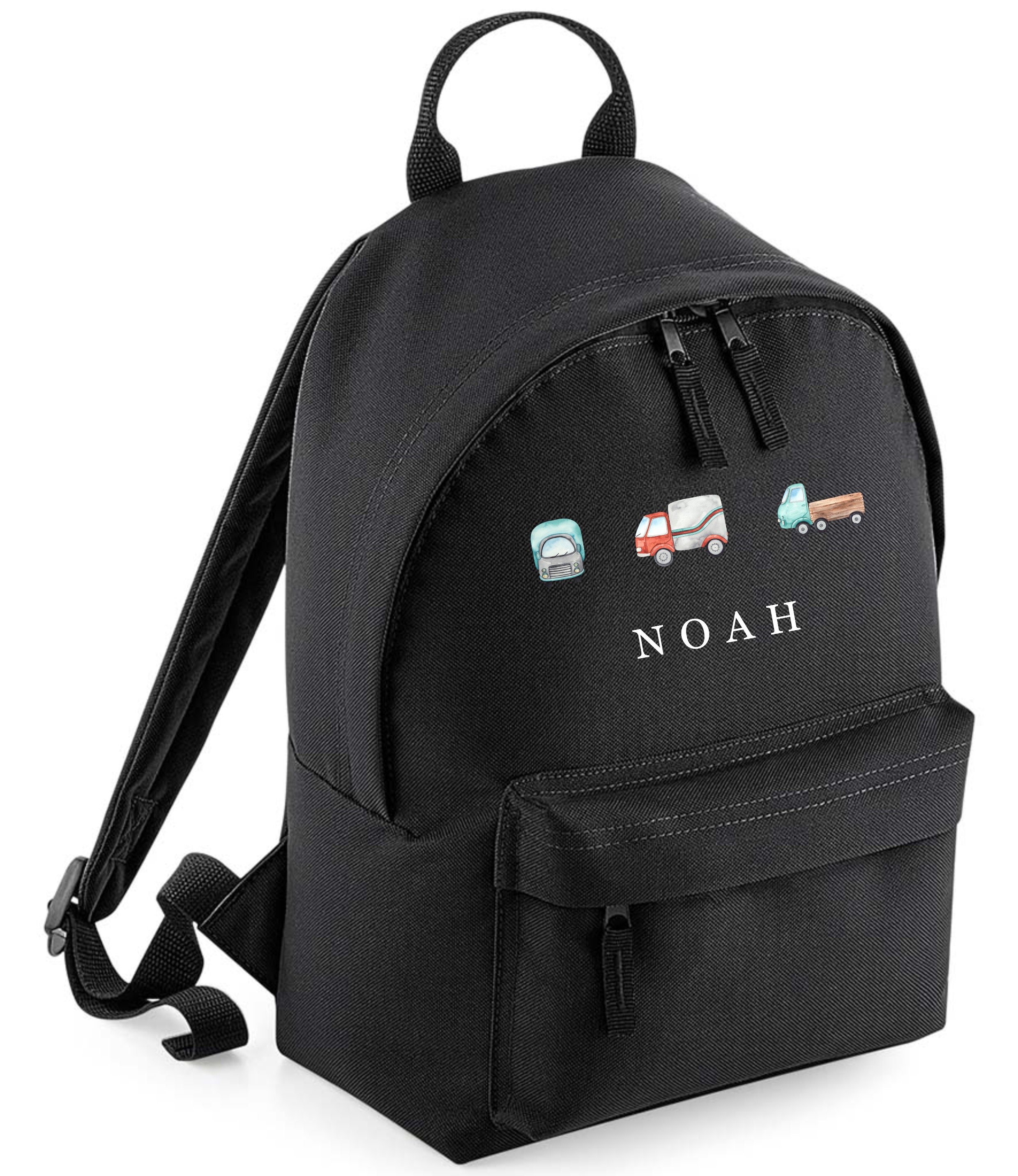 Personalised Rucksack Trucks, Transport Backpack Fashionable Subtle ...