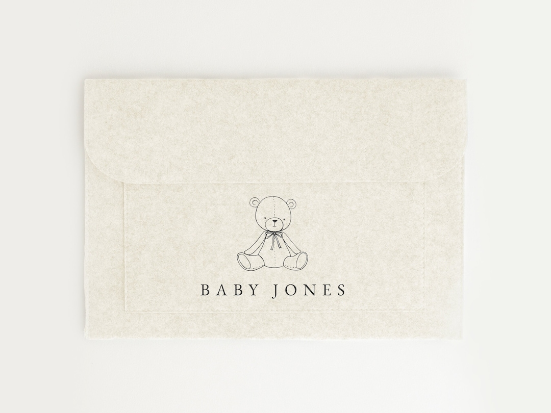 Personalised Baby Journey Document Folder - Pregnancy Notes New Baby ...