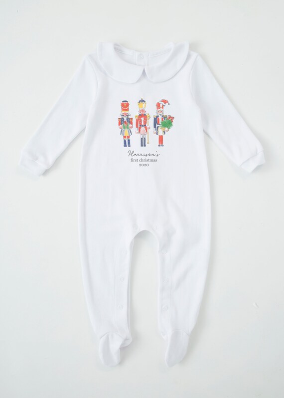 baby's first christmas babygrow