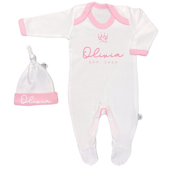 personalised baby outfit