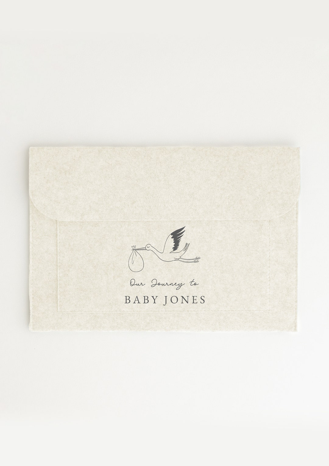 Personalised Baby Journey Document Folder - Pregnancy Notes New Baby ...