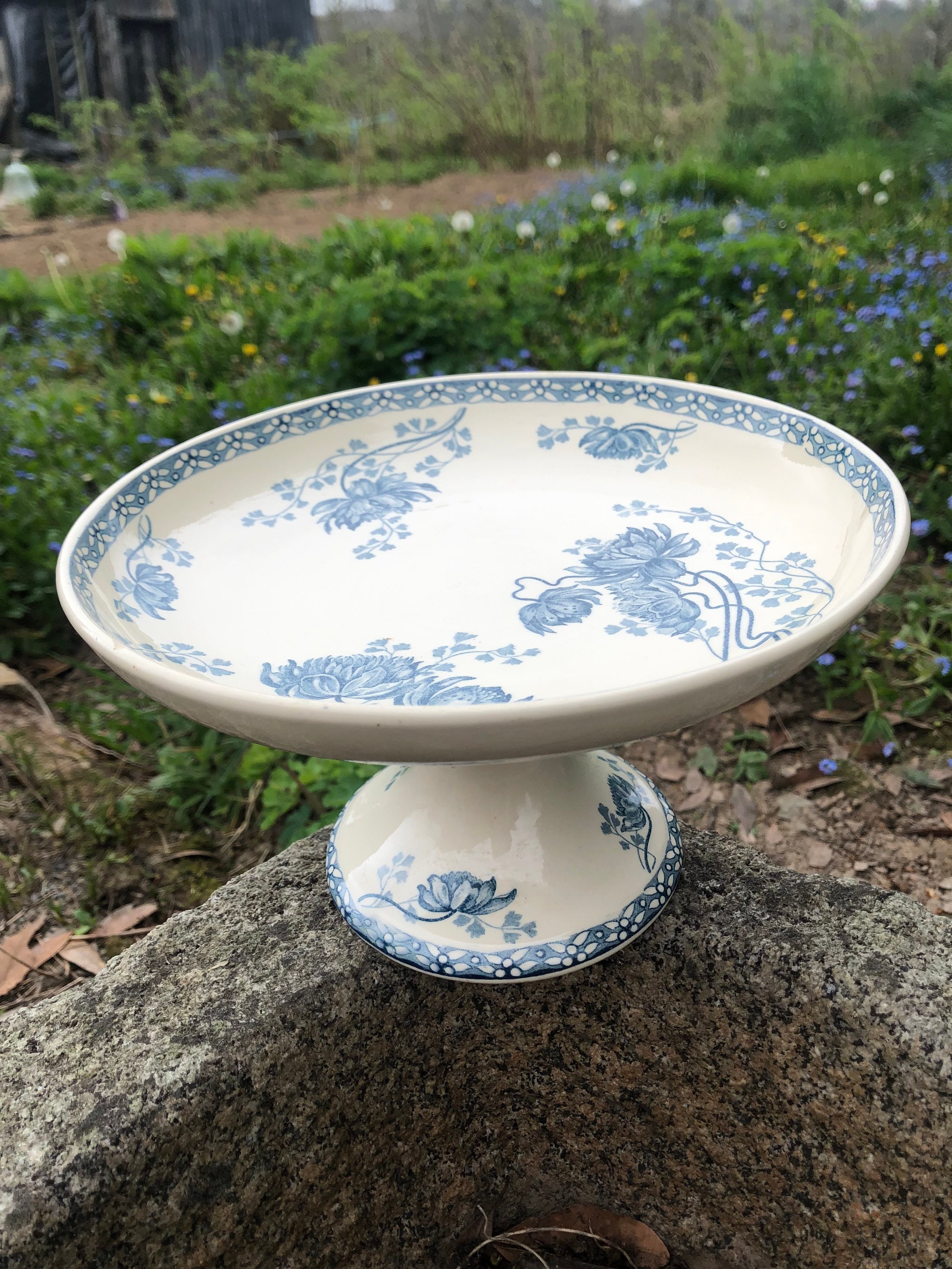 Assiette Piédouche Terre de Fer