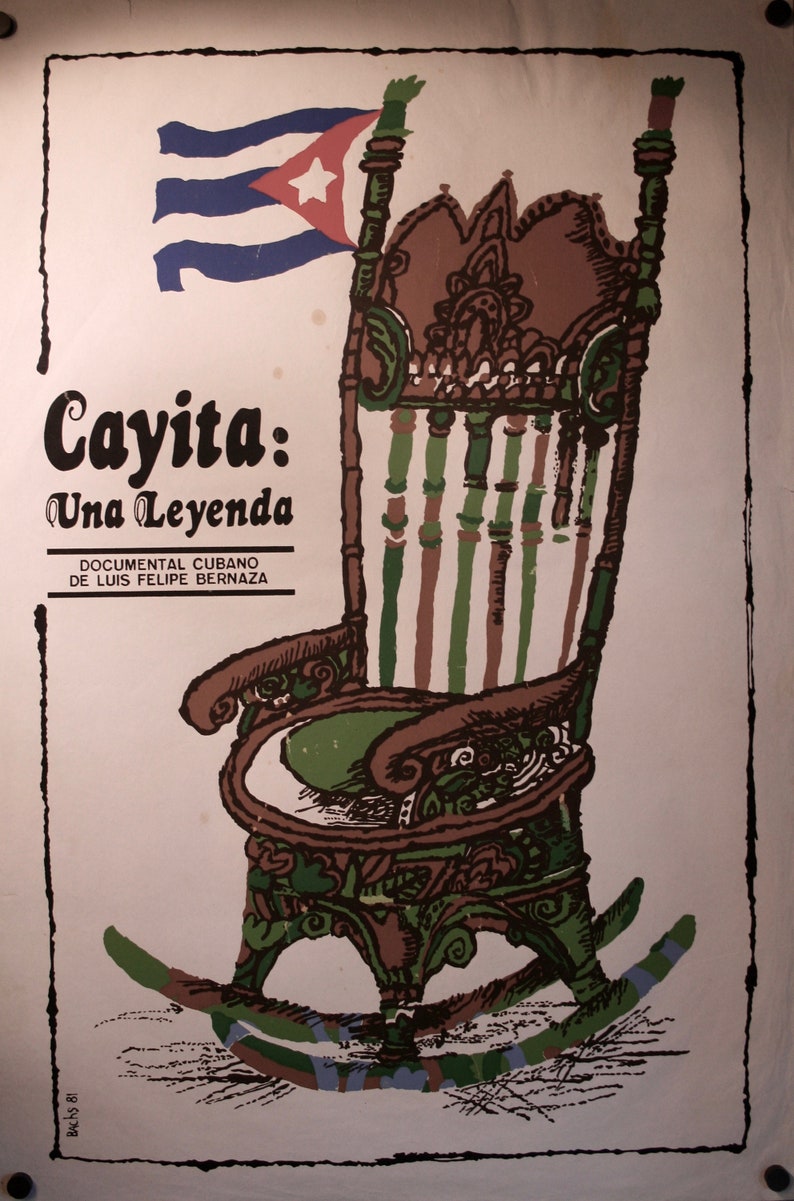 Nostros la Musica documantary ICAIC poster Art Original Silkscreen Movie CUBAN
