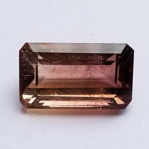 Natural Bi-color Tourmaline Faceted Cut For Jewelry setting Loose Gemstone Tourmaline Natural Bi-color cut Stone For Jewellery setting
