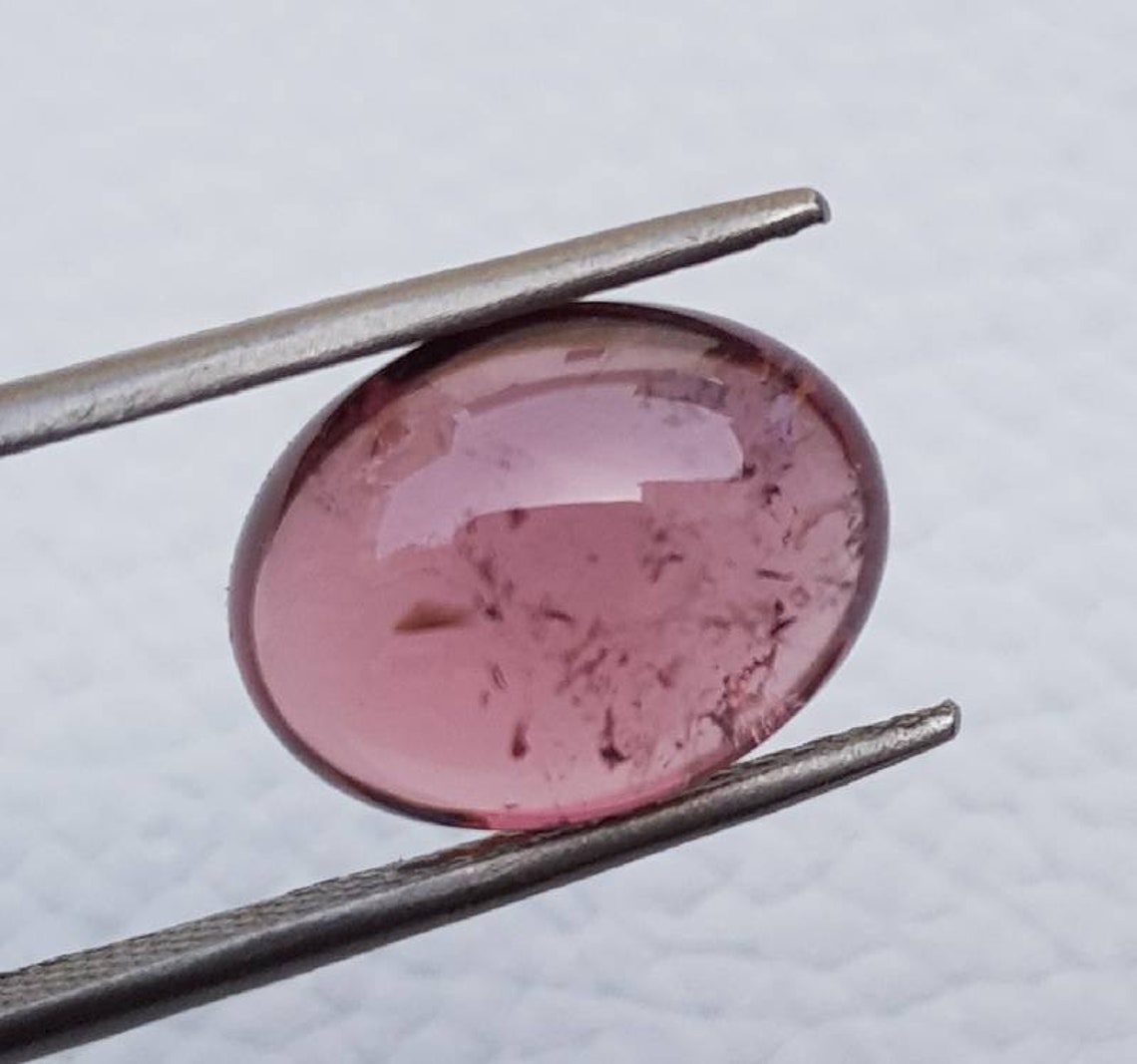 5.25ct. Top Quality Pink Tourmaline Cabochon Natural Pink Etsy