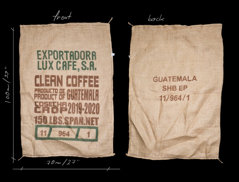 Coffee sack from Guatemala