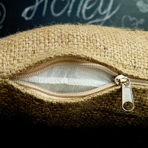 Decorative cushions with insert Made of Brazilian cofe jute bag