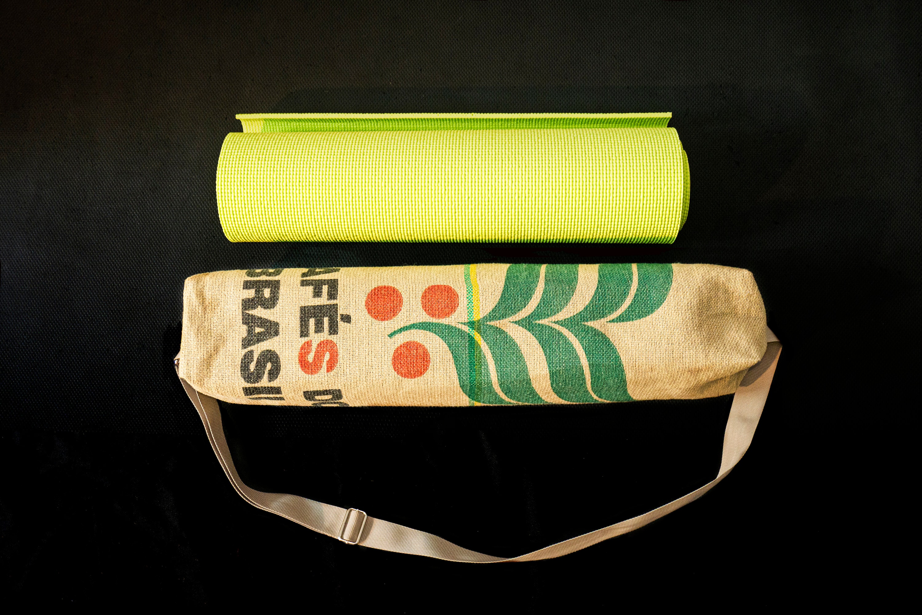 Upcycled Yoga Mat Bag 