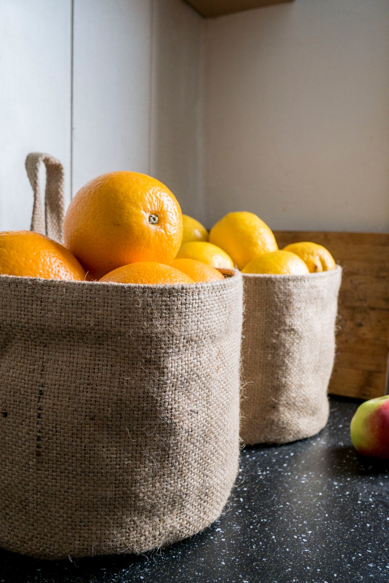 Small sack sundries storage baskets