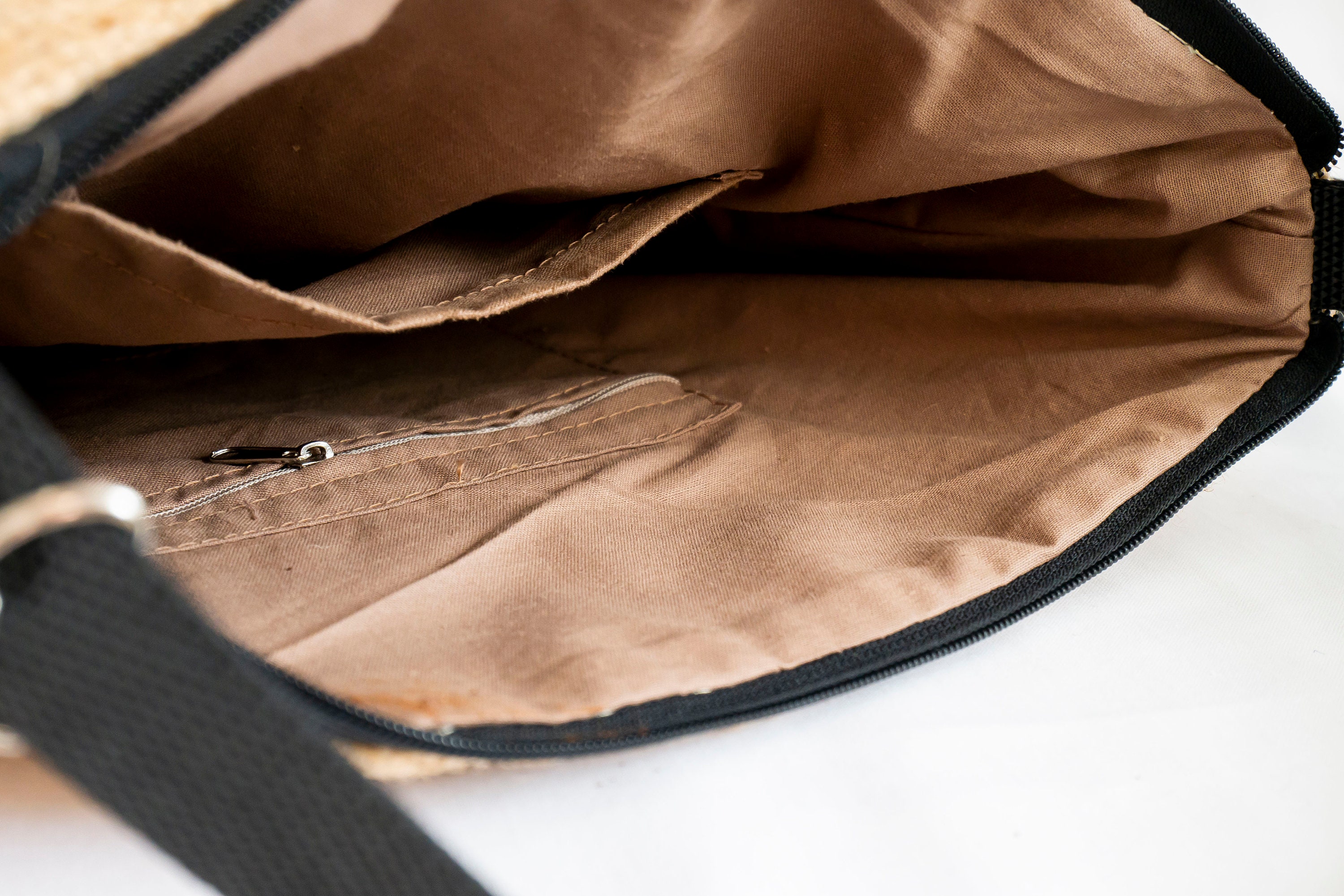 One of a kind large handmade messenger bag made of coffee bags Coffee Messenger Bag - Etsy main image 4