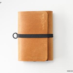 R3 Purist (Cognac) - Cartera de cuero para hombre, cartera, cartera de cuero, cartera para hombre, cartera de tarjeta de crédito, cartera de bolsillo delantero, cartera delgada, hombres