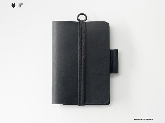 R2 Contador Negro de para hombre cartera - Etsy España