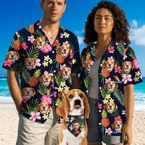 Custom Face Hawaiian Shirt: Personalized Bachelor Party Shirt