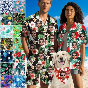 Custom Face Hawaiian Shirt: Personalized Bachelor Party Shirt