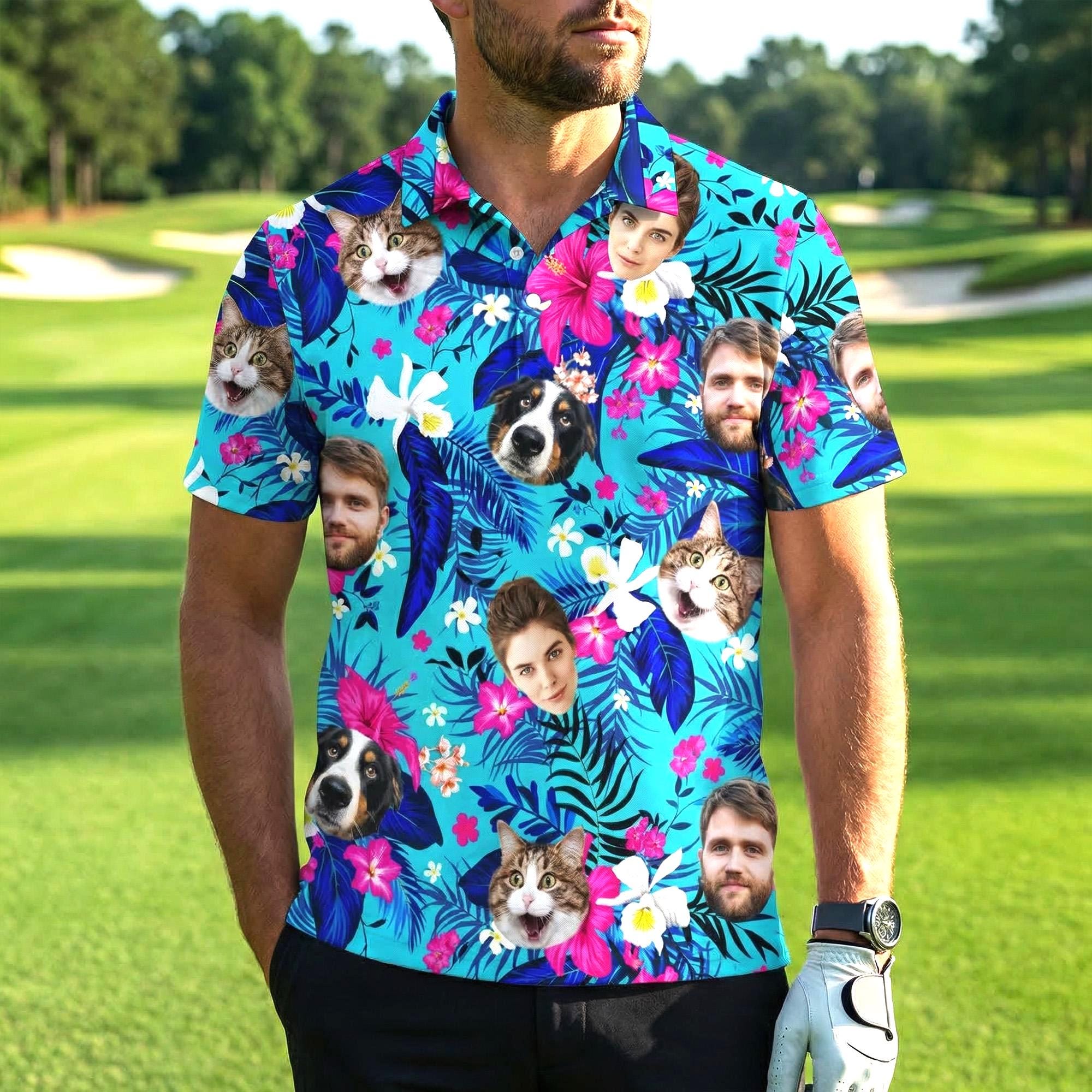 Hawaiian Golf Shirt Women - Etsy