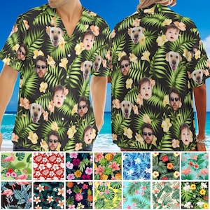 Custom Face Hawaiian Shirt: Personalized Bachelor Party Shirt
