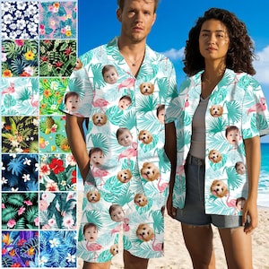 Custom Face Hawaiian Shirt: Personalized Tropical Outfit