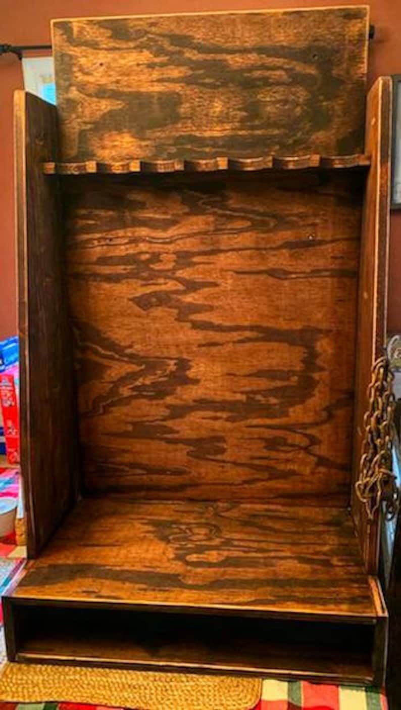 Primitive Gun Rack Old West Style Gun Rack - Etsy