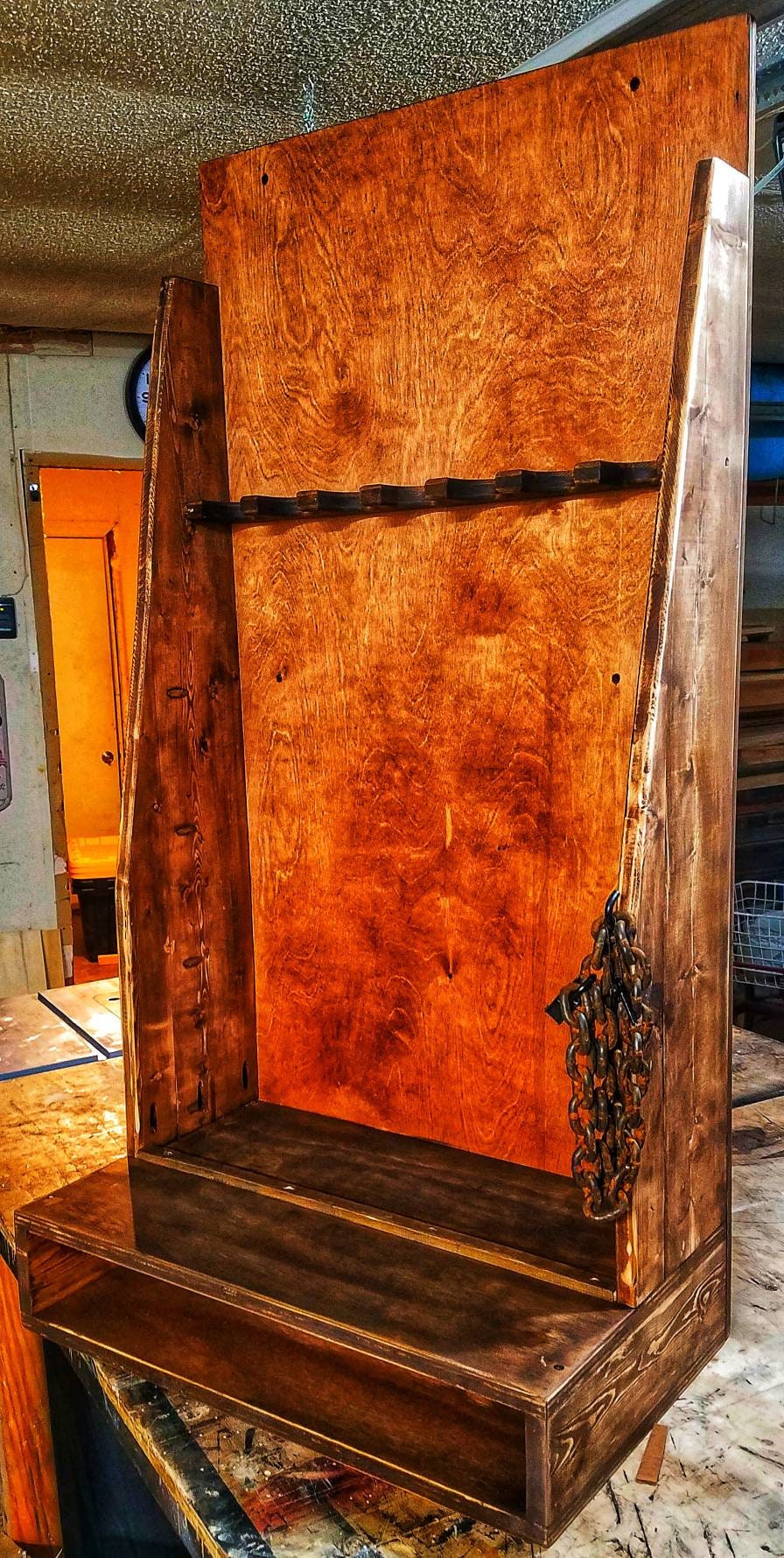 Primitive Gun Rack Old West Style Gun Rack - Etsy