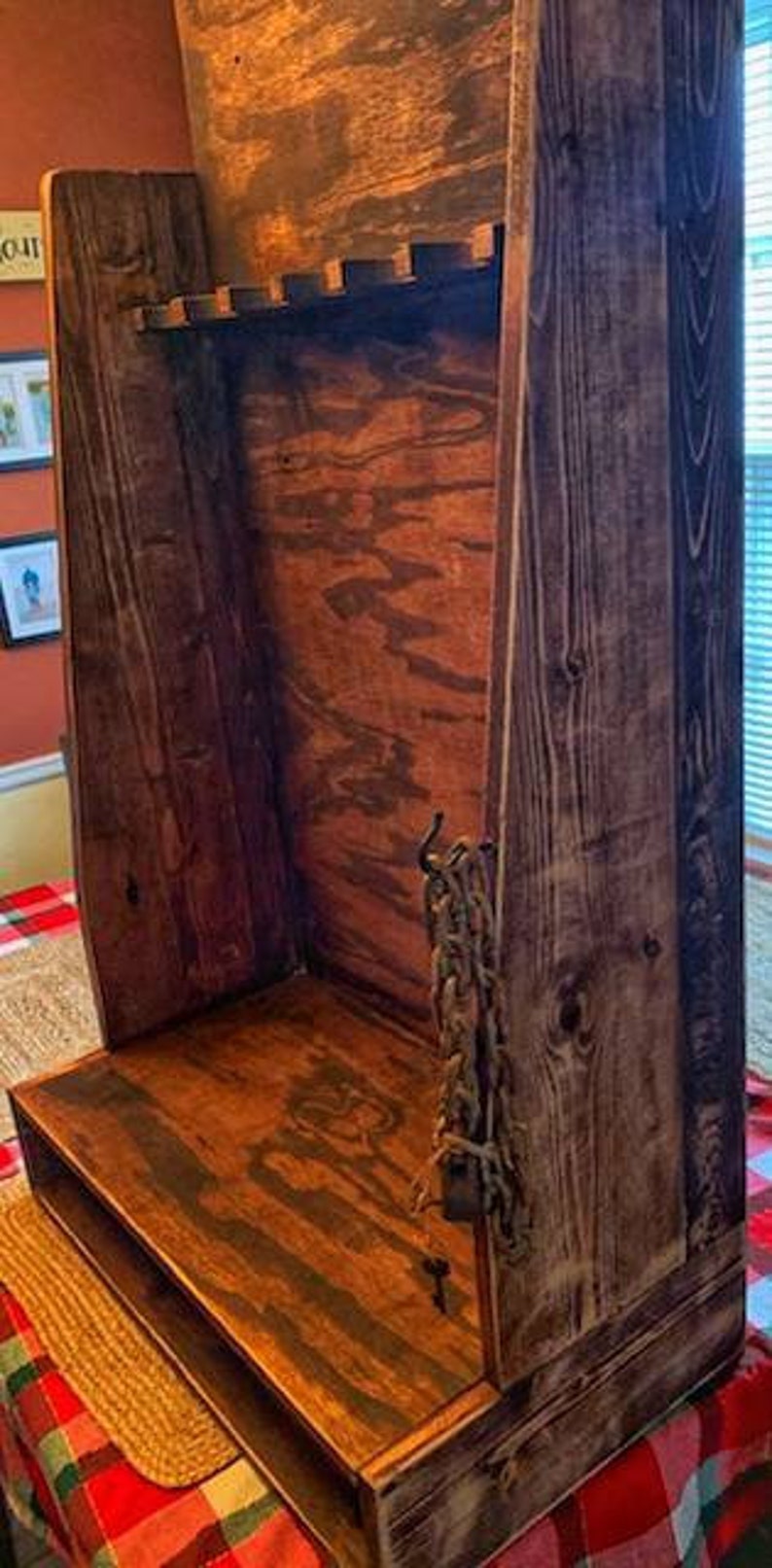 Primitive Gun Rack Old West Style Gun Rack - Etsy