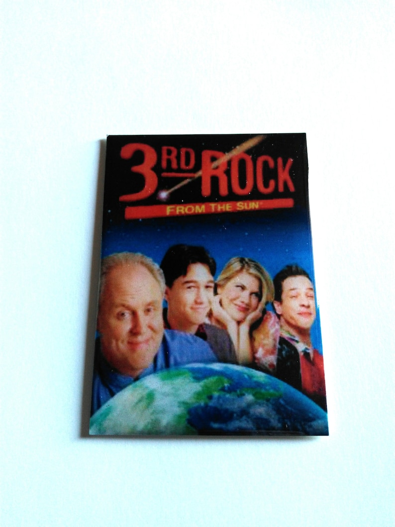 Calamita da frigo fridge magnet della serie tv 3rd Rock from the Sun