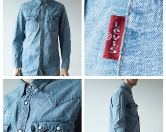 levi denim shirts for sale