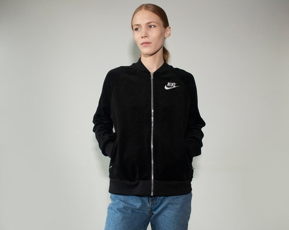 nike velvet jacket