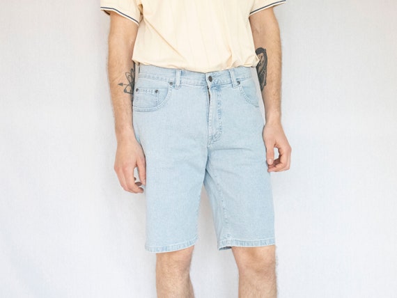 Vintage 90s Pioneer Light Blue Denim 