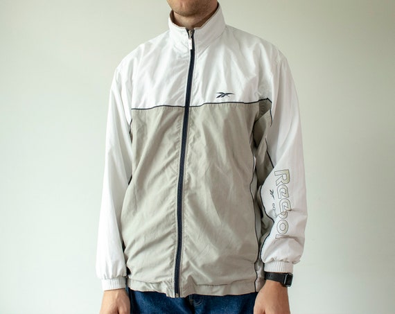 reebok jacket white