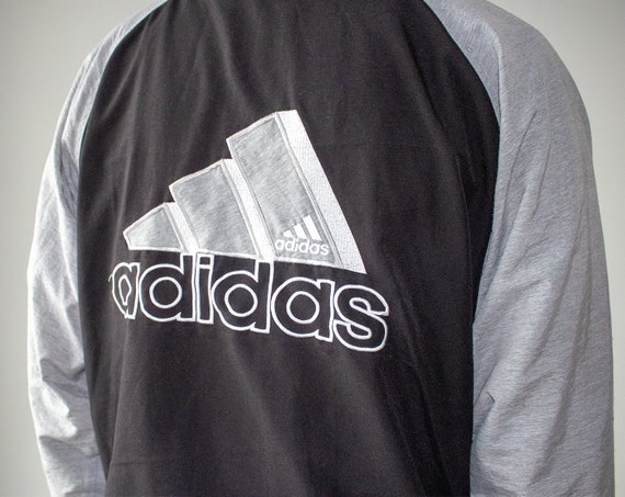 adidas zip up shirt