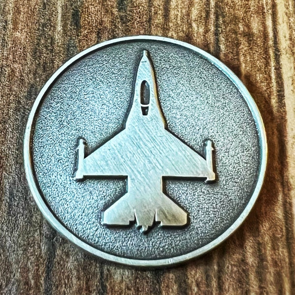 F-16 Magnetic Golf Ball Marker - Custom Golf, Christmas Gift, Golf Gift Men and Women