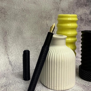 3D Printed Fountain Pen by arclayer | Galaxy Style Ink Pen Stationery | Unique Handmade Writing Instrument | Collectible Gift for Pen Lovers