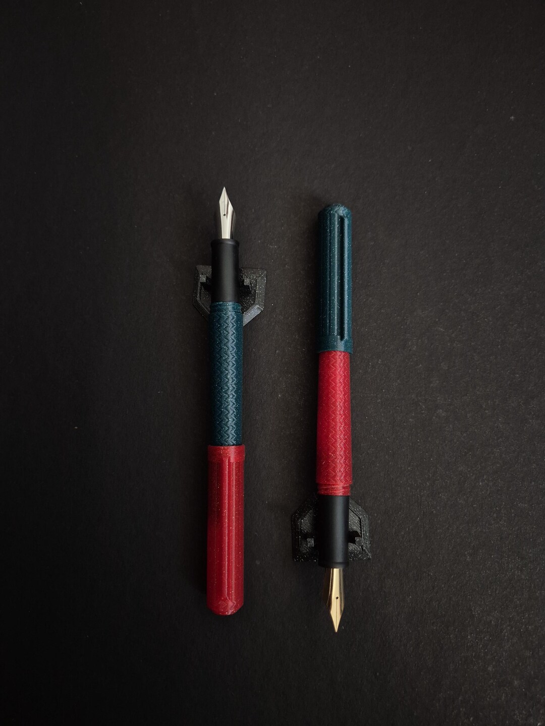 3D Printed Refillable Fountain Pen Click Retractable Nib Modern 3d-printed-refillable-fountain-pen-click-retractable-nib-modern