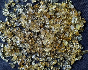 25 Carat Beer Quartz Beads: Uncut Raw Gemstone Nuggets for Jewelry Making