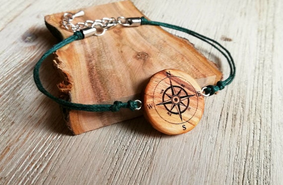 Amazon.com: Wanderlust Bracelet Set for 2, Compass Charm Bracelets - Gifts  for Travelers, Friendship Bracelet, Wanderlust Bracelet, Travel Gifts, Best  Friend Bracelet, A98A with beads : Handmade Products