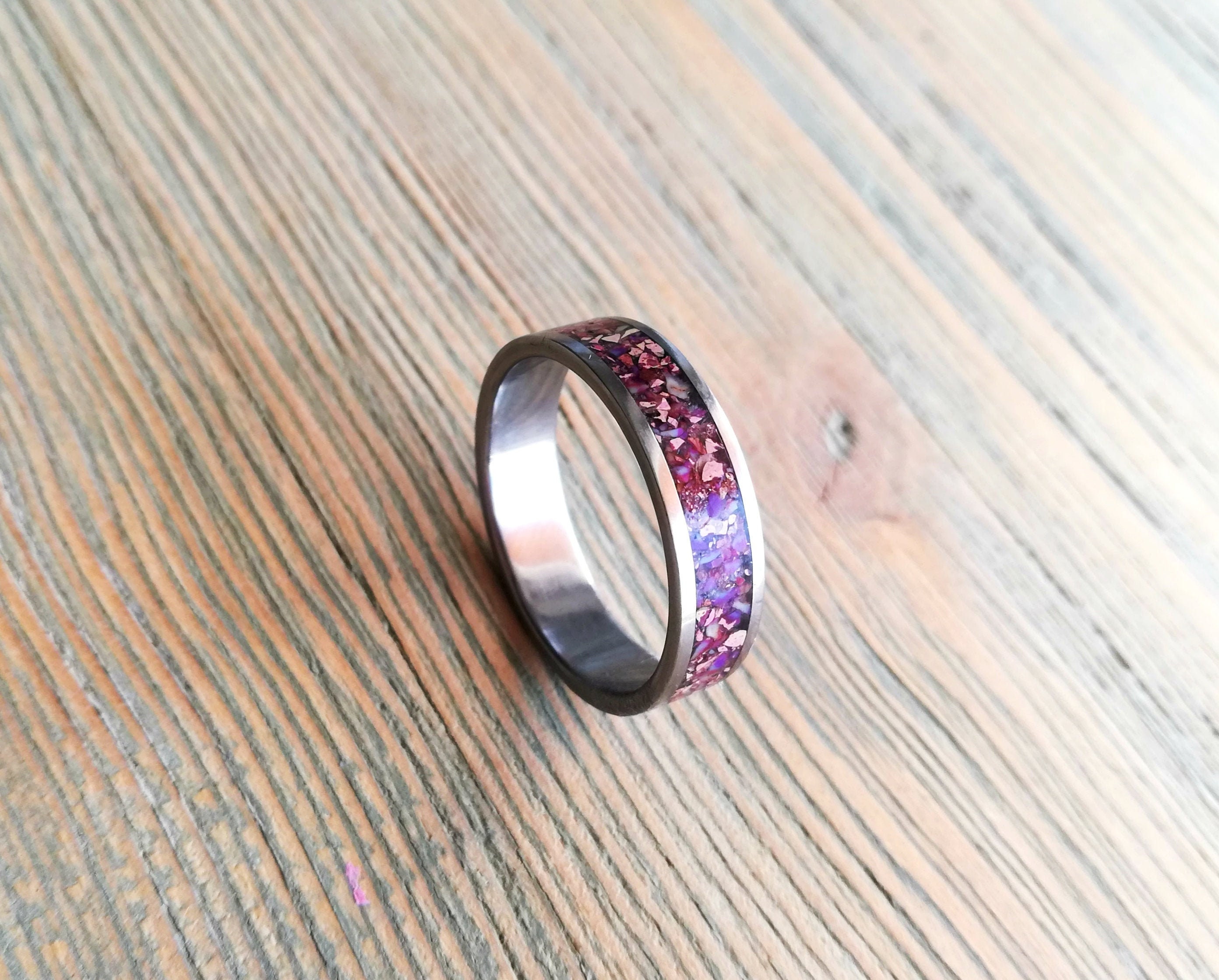 Mens Tungsten Ring, Healing Jewelry, Healing Crystal Ring, Amethyst Jewelry,  Gift for Grandma, Glowstone Ring, Moldavite Ring - Etsy