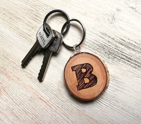leather key wristlet