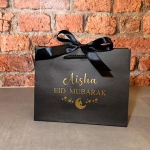 Personalised Eid Gift Bag - Moon & Stars Ramadan Mubarak image 9