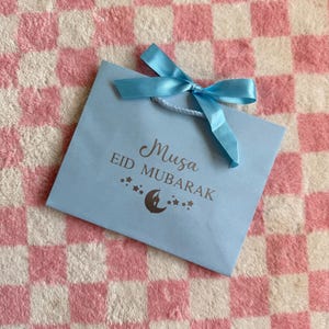 Personalised Eid Gift Bag - Moon & Stars Ramadan Mubarak image 8
