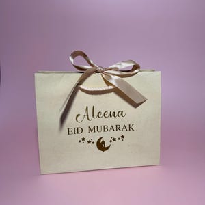 Personalised Eid Gift Bag - Moon & Stars Ramadan Mubarak image 10