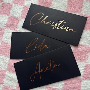 Personalised Name Money Cash Envelope Wallet