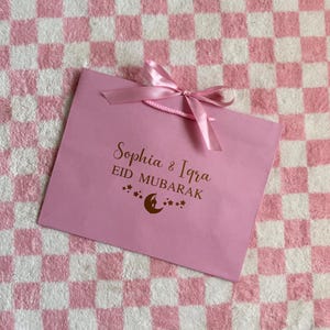 Personalised Eid Gift Bag - Moon & Stars Ramadan Mubarak image 4